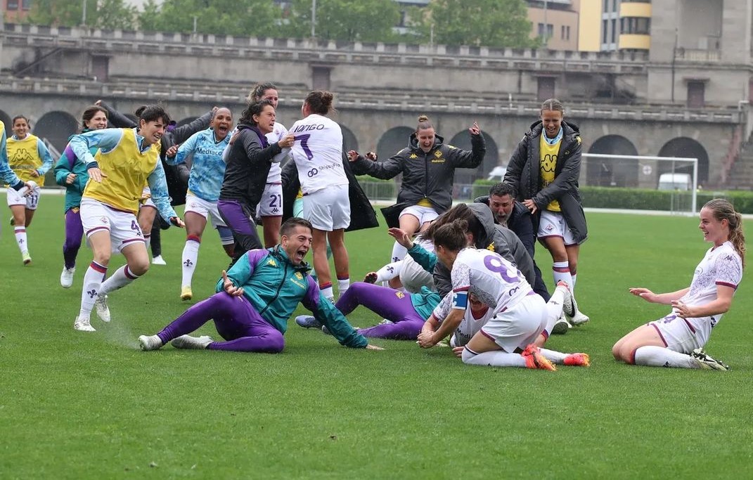 La Fiorentina Femminile fa festa: prenderà parte alla Women’s Champions League